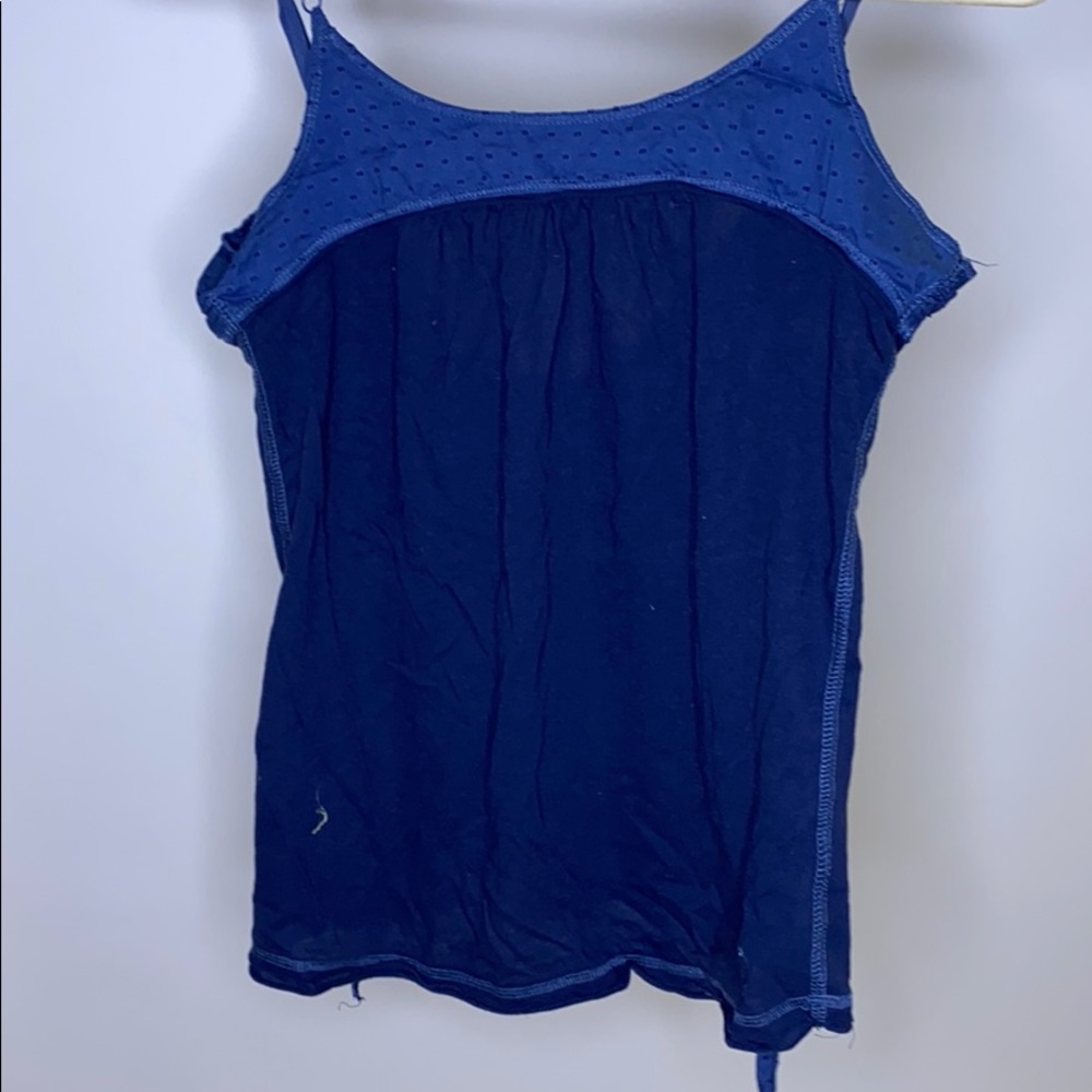 Blue hollister cami
